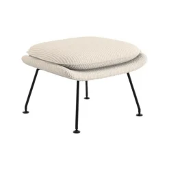 Hocker^Knoll International Womb Relax Ottomane / Hocker Gestell schwarz