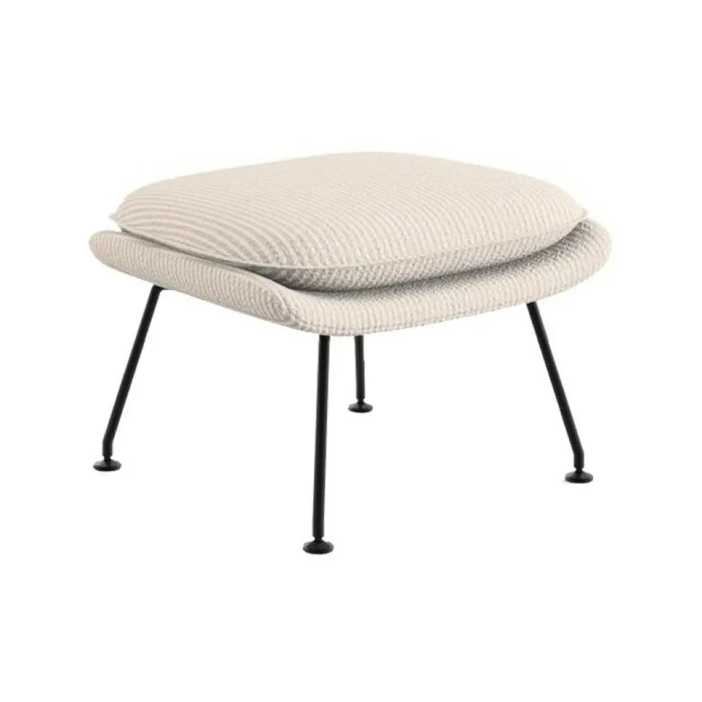 Hocker^Knoll International Womb Relax Ottomane / Hocker Gestell schwarz
