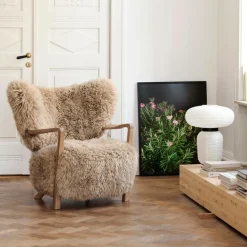 &Tradition Wulff ATD2 Lounge Sessel Gestell Eiche| Sessel