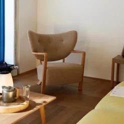 &Tradition Wulff ATD2 Lounge Sessel Gestell Eiche| Sessel