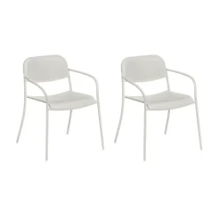 Blomus Yua Outdoor Armlehnstuhl 2er Set| Gartenstühle