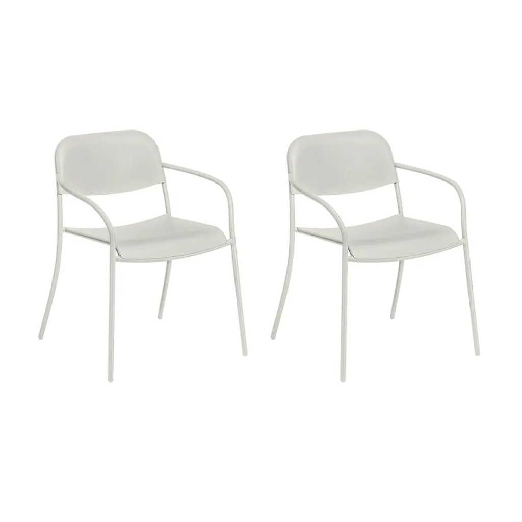 Blomus Yua Outdoor Armlehnstuhl 2er Set| Gartenstühle