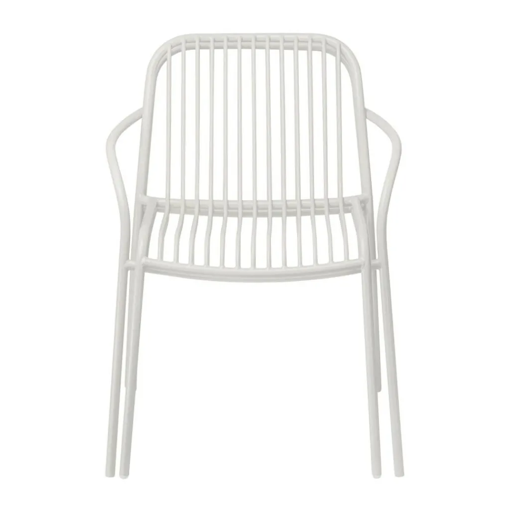 Blomus Yua Wire Outdoor Armlehnstuhl 2er Set| Stühle|Gartenstühle