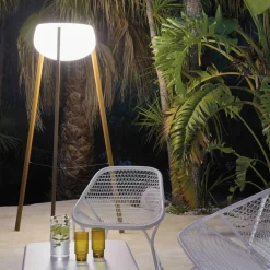 Outdoor-Akkuleuchten|Outdoor-Akkuleuchten^Fermob Yunos LED Solarleuchte