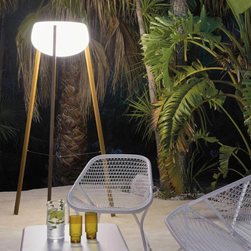 Outdoor-Akkuleuchten|Outdoor-Akkuleuchten^Fermob Yunos LED Solarleuchte