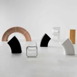 Bänke^Lapalma Za-2 S13 Bank Gestell stapelbar schwarz