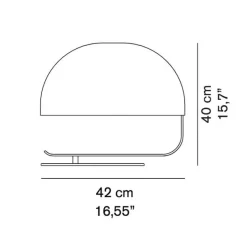 Tischleuchten^Oluce Zanuso 275 Tischleuchte