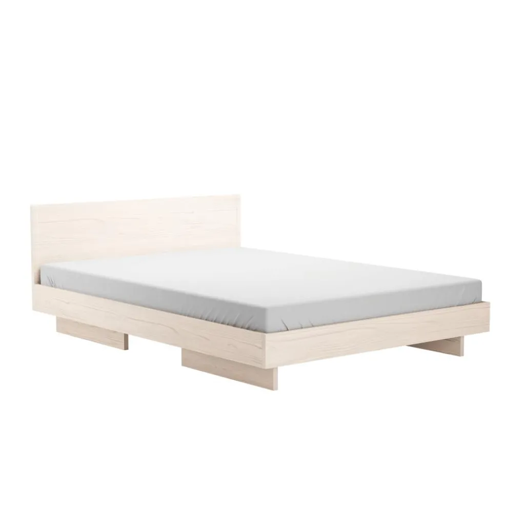 OUT Objekte unserer Tage Zians Large Doppelbett 180x200cm mit Kopfteil| Betten