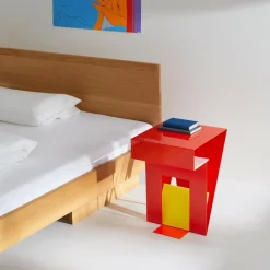 OUT Objekte unserer Tage Zians Large Doppelbett 180x200cm mit Kopfteil| Betten