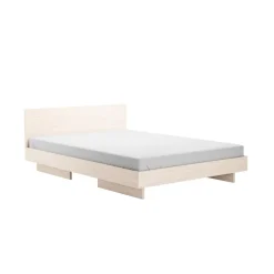Betten^OUT Objekte unserer Tage Zians Medium Doppelbett 160x200cm mit Kopfteil