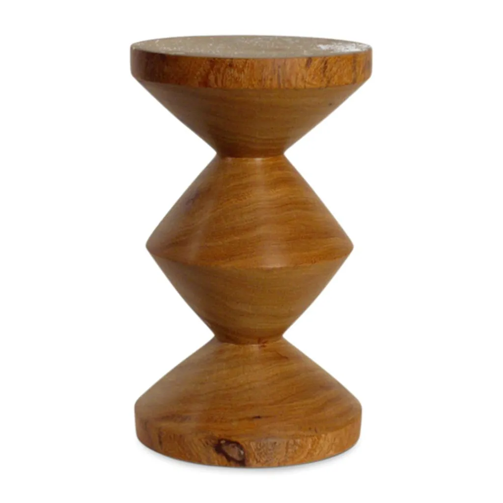 Hocker^pols potten Zig Zag Hocker Holz