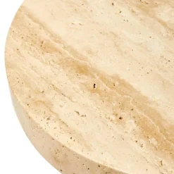 pols potten Zig Zag Hocker Travertin| Hocker