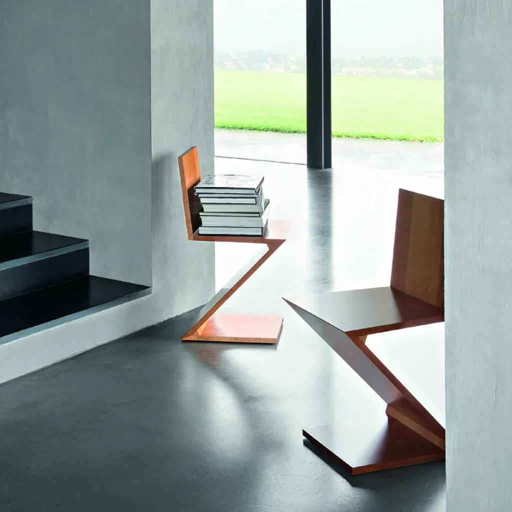 Stühle^Cassina Zig Zag Stuhl